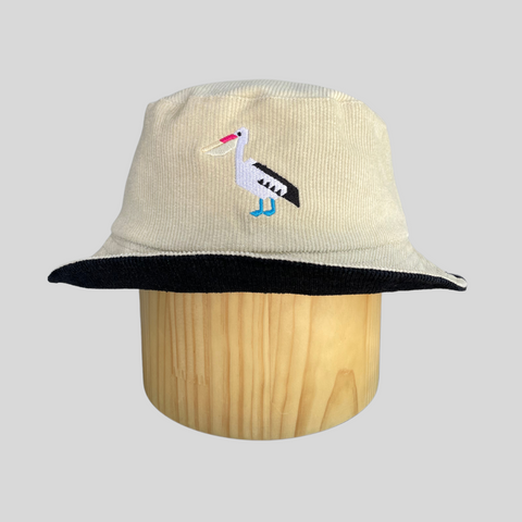 The Pelican / Shaka Reversible Bucket Hat